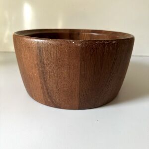 Vintage teak bowl